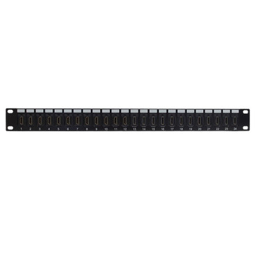 24-Port HDMI patch panel 19 inch rackmount 1U FN-PP-HDMI-24