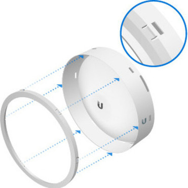 Ubiquiti IsoBeam Isolator Shield for NanoBeam - 1 ISO-BEAM-16 Ubiquiti IsoBeam Isolator Shield for NanoBeam - 1 ISO-BEAM-16