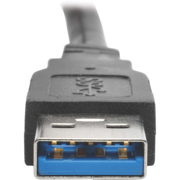 Tripp Lite U324-001-KPA-BK USB Extension Data Transfer Cable - USB for Home Theater System Motherboard Chromebook PDU UPS - 640 - U324-001-KPA-BK