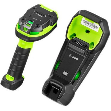 Zebra DS3678-SR Handheld Barcode Scanner - Wireless Connectivity - 1D 2D - Imager - Bluetooth - Industrial Green DS3678-SR3U4210SFW