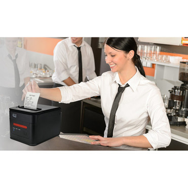 Adesso NuPrint 310 Direct Thermal Printer - Monochrome - Desktop - Receipt Print - 260 mms Mono - USB - Serial - Ethernet - Receipt - NUPRINT 310
