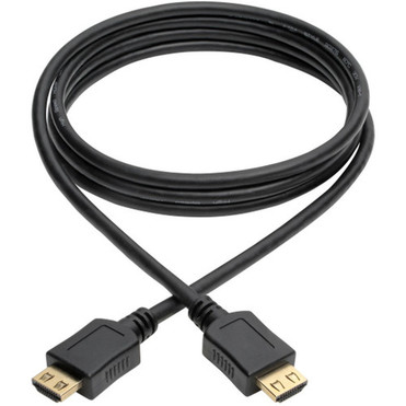 Tripp Lite High-Speed HDMI Cable 6 ft with Gripping Connectors - 4K MM Black - 6 ft HDMI AV Cable for Projector Monitor Home P568-006-BK-GRP