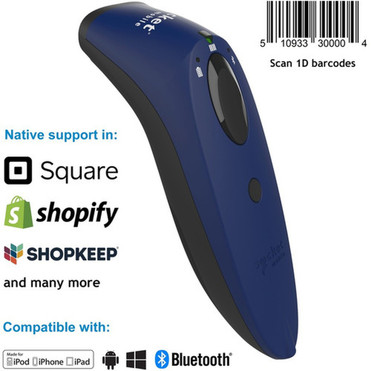 SocketScanreg S730 1D Laser Barcode Scanner Blue Blue - S730 1D Laser Barcode Scanner Blue Blue CX3361-1683