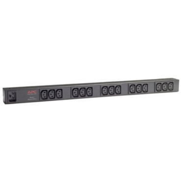 APC Basic Rack 368kVA PDU - 15 x IEC 320-C13 - 368kVA - Zero U Rack-mountable AP9572