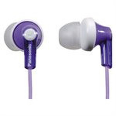 ErgoFit noise isolating stereo earbud - purple RPHJE120V