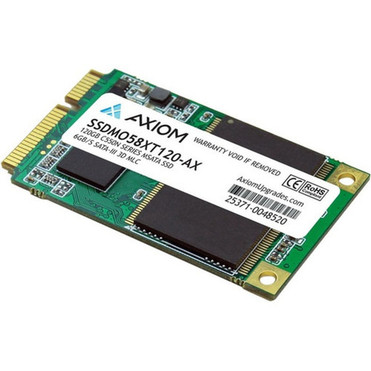 Axiom C550n 120 GB Solid State Drive - mSATA MO-300 Internal - SATA SATA600 - TAA Compliant - 295 MBs Maximum Read Transfer Rate SSDMO58XT120-AX