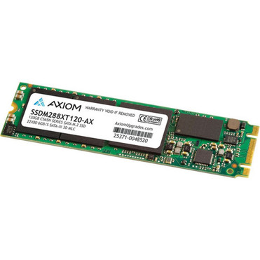 Axiom C565n 120 GB Solid State Drive - M2 2280 Internal - SATA SATA600 - TAA Compliant - 295 MBs Maximum Read Transfer Rate - 3 SSDM288XT120-AX