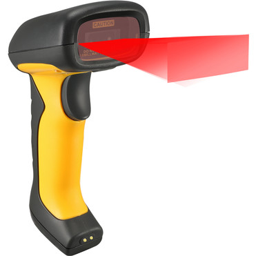 Adesso NuScan 5200TR - 24GHz RF Wireless Antimicrobial  Waterproof 2D Barcode Scanner - Wireless Connectivity - 1D 2D - CMOS -  NUSCAN 5200TR