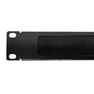19 inch Horizontal Pass-Through Cable Management - 1U Brush Style FN-RM-415-1U