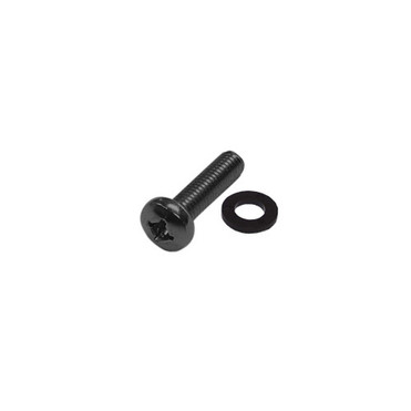 Rack Screw M6 Thread 34 inch Length - Black Oxide 100 Pack FN-RM-SC04-100BK