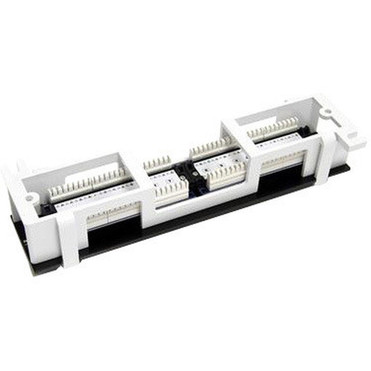 StarTechcom 1U 12 Port Wall Mount Cat5e 110 Patch Panel - 45 Degree - 12 x RJ-45 PANEL4512