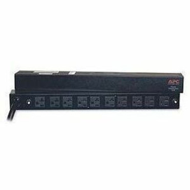 APC Basic Rack 288kVA PDU - 10 x NEMA 5-20R - 288kVA - 1U 19 Rack-mountable AP9560