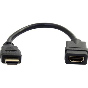 StarTechcom 6in High Speed HDMI Port Saver Cable MF - Ultra HD 4k x 2k HDMI Cable - HDMI - 6 - 1 x HDMI Female - 1 x HDMI Male - HDMIEXTAA6IN