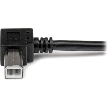 StarTechcom 3m USB 20 A to Right Angle B Cable - MM - 98 ft USB Data Transfer Cable for Scanner Printer Hard Drive - First End USBAB3MR