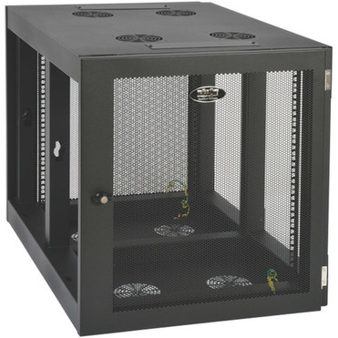 Tripp Lite SmartRack Heavy-Duty Side-Mount Wall-Mount Rack Enclosure Cabinet - For Server - 12U Rack Height x 19 48260 mm Rack x - SRW12UHD