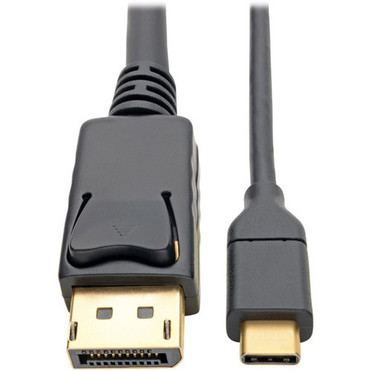 Tripp Lite USB-C to DisplayPort Cable 4K  60Hz Thunderbolt 3 6 ft - 6 ft DisplayPortUSB AV Cable for Smartphone Chromebook - U444-006-DP Tripp Lite USB-C to DisplayPort Cable 4K  60Hz Thunderbolt 3 6 ft - 6 ft DisplayPortUSB AV Cable for Smartphone Chromebook - U444-006-DP
