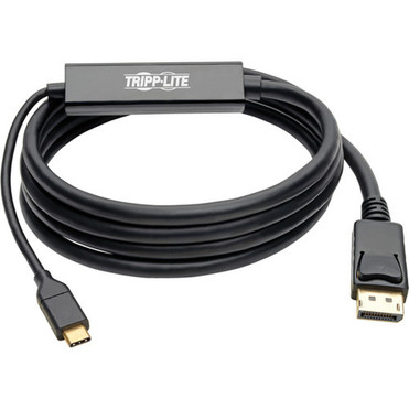 Tripp Lite USB-C to DisplayPort Cable 4K  60Hz Thunderbolt 3 6 ft - 6 ft DisplayPortUSB AV Cable for Smartphone Chromebook - U444-006-DP Tripp Lite USB-C to DisplayPort Cable 4K  60Hz Thunderbolt 3 6 ft - 6 ft DisplayPortUSB AV Cable for Smartphone Chromebook - U444-006-DP
