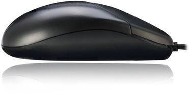 Adesso HC-3003PS - 3 Button Desktop Optical Scroll Mouse PS2 - Optical - Cable - Black - PS2 - 1000 dpi - Scroll Wheel - 3 HC-3003PS