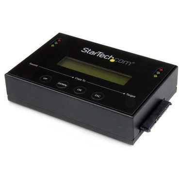 StarTechcom Standalone 25  35 SATA Hard Drive Duplicator w Multi HDD  SSD Image Backup Library - Standalone - TAA Compliant - 1 SATDUP11IMG