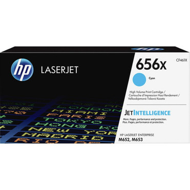HP 656X CF461X Toner Cartridge - Cyan - Laser - High Yield - 22000 Pages - 1 Each CF461X