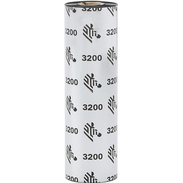 Zebra Wax Resin Ribbon 224inx242ft 3200 High Performance 05in core - Thermal Transfer - Black - 12 800132-102 Zebra Wax Resin Ribbon 224inx242ft 3200 High Performance 05in core - Thermal Transfer - Black - 12 800132-102