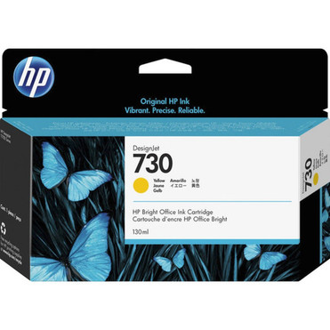 HP 730 P2V64A Ink Cartridge - Yellow - Inkjet - 1 Each P2V64A