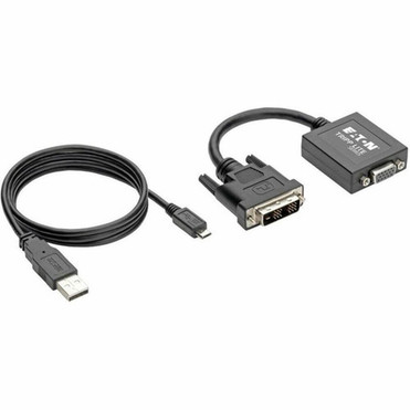 Tripp Lite 6in DVI-D to VGA Adapter Active Converter Cable 6 1920x1200 - 6 DVIVGA Video Cable for Video Device Monitor Projector P120-06N-ACT