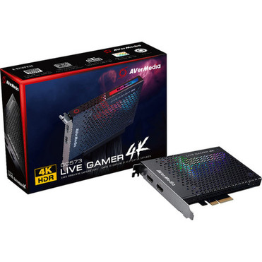 AVerMedia Live Gamer 4K GC573 - Functions Video Game Capturing Video Game Capturing Video Game Streaming - PCI Express 20 x4 - x GC573