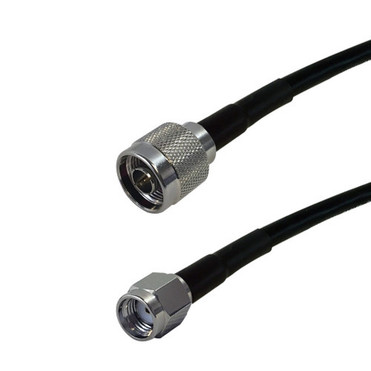 15ft LMR-195 N-Type Male to SMA-RP Reverse Polarity Male Cable FN-RF1-0012-015