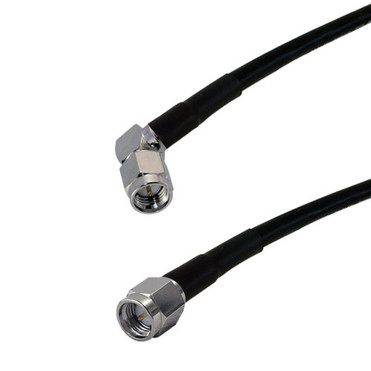 6ft LMR-195 SMA Male to SMA Right Angle Male Cable FN-RF1-1014-06