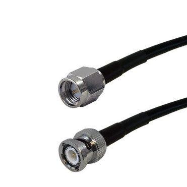 1ft LMR-195 SMA Male to BNC Male Cable FN-RF1-1030-01