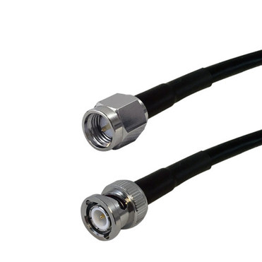 15ft LMR-240 SMA Male to BNC Male Cable FN-RF2-1030-15 15ft LMR-240 SMA Male to BNC Male Cable FN-RF2-1030-15