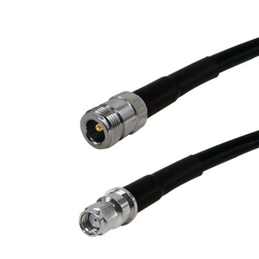 10ft LMR-400 N-Type Female to SMA-RP Reverse Polarity Male Cable FN-RF4-0112-10 10ft LMR-400 N-Type Female to SMA-RP Reverse Polarity Male Cable FN-RF4-0112-10