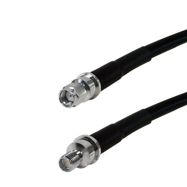 75ft LMR-400 SMA-RP Reverse Polarity Male to SMA-RP Reverse Polarity Female Cable FN-RF4-1213-75