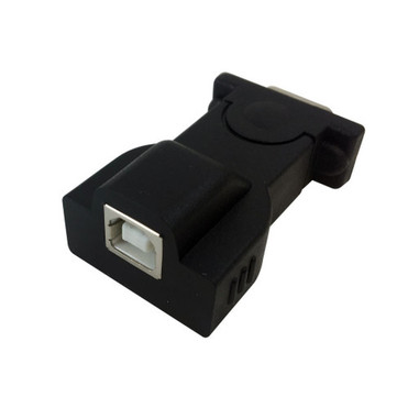 USB B Female to DB9 Male Serial Converter with 6ft USB A Male to USB B Male Cable FN-USB-SER-A