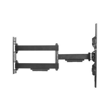 Full Motion TV Wall Mount Bracket for Flat and Curved LCDLEDs - Fits Sizes 32 to 55 inches - Maximum VESA 400x400 FN-MT-750-BK