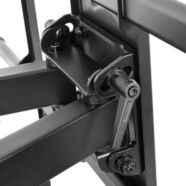Full Motion TV Wall Mount Bracket for Flat and Curved LCDLEDs - Fits Sizes 37 to 70 inches - Maximum VESA 600x400 FN-MT-753-BK