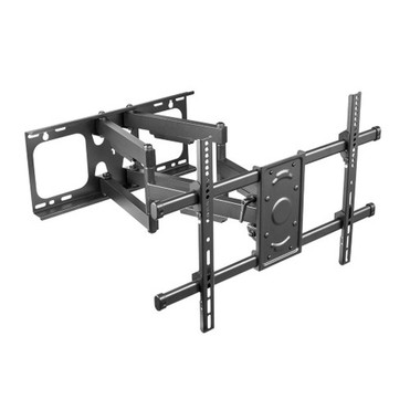 Full Motion TV Wall Mount Bracket for Flat and Curved LCDLEDs - Fits Sizes 37 to 70 inches - Maximum VESA 600x400 FN-MT-753-BK