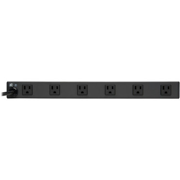 Tripp Lite Power Strip Rackmount Metal 120V 5-15R Right Angle 12 Outlet 1U - NEMA 5-15P - 12 NEMA 5-15R Hospital Grade - 457m RS1215-RA