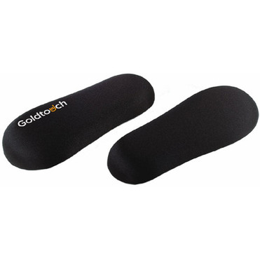 Goldtouch Black Gel Filled Palm Supports by Ergoguys - Black GT7-0017