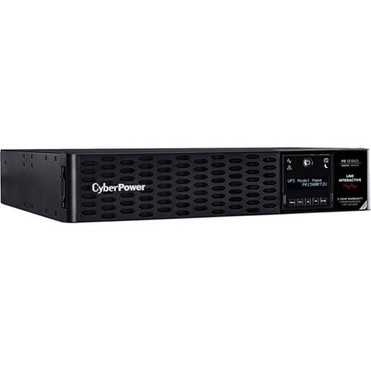 CyberPower Smart App PR1500RT2U 1500VA TowerRack Convertible UPS - 2U TowerRack Convertible - 3 Hour Recharge - 650 Minute Stand-by PR1500RT2U