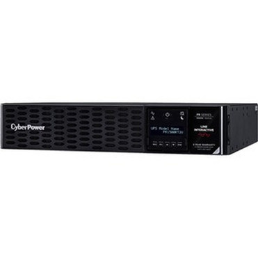 CyberPower Smart App PR1500RT2U 1500VA TowerRack Convertible UPS - 2U TowerRack Convertible - 3 Hour Recharge - 650 Minute Stand-by PR1500RT2U