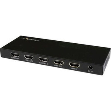 StarTechcom HDMI Splitter - 4-Port - 4K 60Hz - HDMI Splitter 1 In 4 Out - 4 Way HDMI Splitter - HDMI Port Splitter ST124HD202 - 20 ST124HD202