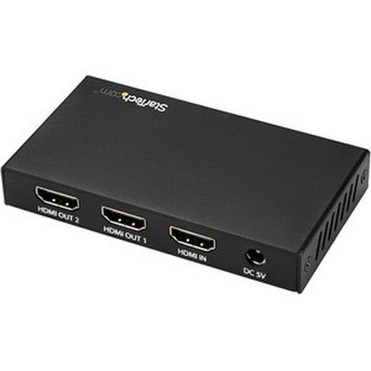 StarTechcom 2 Port HDMI Splitter - 4K 60Hz - 1x2 Way HDMI 20 Splitter - HDR - ST122HD202 - HDMI 20 splitter supports UHD up to 4K - ST122HD202