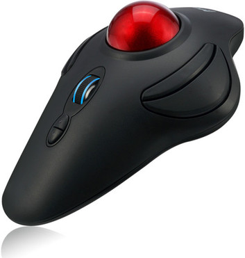 Adesso iMouse T40 - Wireless Programmable Ergonomic Trackball Mouse - Wireless - Radio Frequency - Trackball - 4 Buttons IMOUSE T40