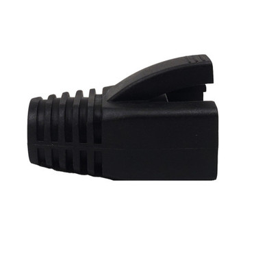 RJ45 Cat6aCat7 Boot for STP Plugs - Black - Pack of 100 FN-CN-BT7-BK-100