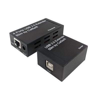 USB 20 Extender Over Cat5eCat6 - No Driver Required 50M FN-USB-EC50M