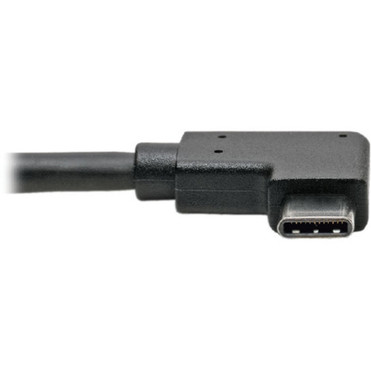 Tripp Lite U428-06N-F-CRA Right-Angle USB Type-C to Type-A Adapter Cable MF 6 in - 6 USB Data Transfer Cable for Hard Drive Wall U428-06N-F-CRA