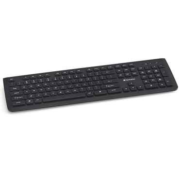 Verbatim Wireless Slim Keyboard - Wireless Connectivity - RF - USB Type A Interface - PC Windows Mac OS Linux 99793 Verbatim Wireless Slim Keyboard - Wireless Connectivity - RF - USB Type A Interface - PC Windows Mac OS Linux 99793