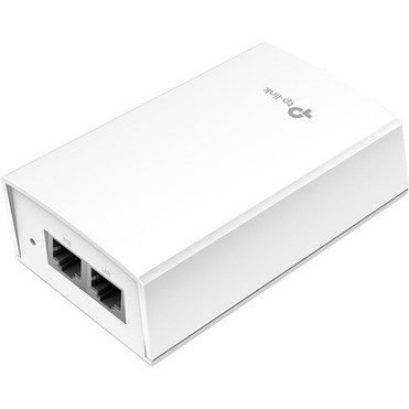 TP-LINK Gigabit 48VDC Passive PoE Adapter - 48 V DC Output - 1 101001000Base-T Input Ports - 1 101001000Base-T Output Ports - TL-POE4824G